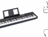 Amazon Basics DP-882 - pianino cyfrowe 88 klawiszy półważonych, czarne – zdjęcie 1