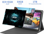 Tibuta E220 - tablet 10,1 cala Android 13, 8GB RAM, 64GB, WiFi – zdjęcie 3