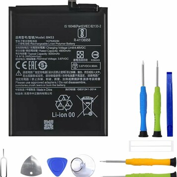 Bateria zamienna BM53 do Xiaomi Mi 10T / 10T Pro 5G, 5000 mAh