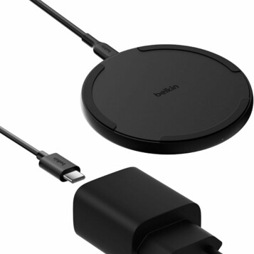 Belkin BoostCharge - bezprzewodowa ładowarka indukcyjna Qi 15W, czarna