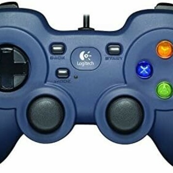 Przewodowy gamepad do PC Logitech, USB, G F310 – stan: nowy