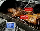 ThermoPro TP17 – termometr kuchenny z dwiema sondami, LCD, alarm – zdjęcie 2