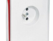 Legrand Neptune – podwójne gniazdko elektryczne z uziemieniem, białe – zdjęcie 4