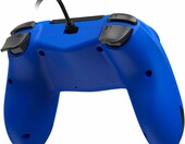 Gioteck VX-4 – przewodowy pad USB do PS4, niebieski – zdjęcie 4