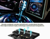 KSTE – 4-kanałowy wzmacniacz samochodowy 600W do subwoofera 12V – zdjęcie 2