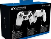 Gioteck VX4 Premium – bezprzewodowy pad Bluetooth do PS4 i PC, biały – zdjęcie 5