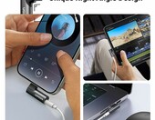 UGREEN USB-C na jack 3,5 mm – kątowy adapter audio 90°, czarny – zdjęcie 4
