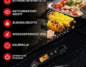 ThermoPro TP603 – termometr kuchenny błyskawiczny z sondą, wodoodporny – zdjęcie 2