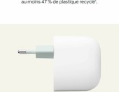 Google – ładowarka sieciowa USB-C 45W do Pixel i innych urządzeń, biała – zdjęcie 3