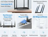 Mercusys MB115-4G – router LTE Wi-Fi z 4 antenami i 4 portami LAN – zdjęcie 3