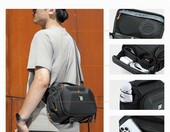 K&F Concept – torba fotograficzna crossbody na aparat i 2 obiektywy – zdjęcie 3