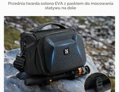 K&F Concept – torba fotograficzna crossbody na aparat i 2 obiektywy – zdjęcie 4