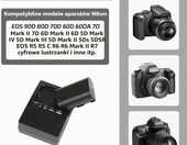 Kryolithm LC-E6 – ładowarka do akumulatorów Canon LP-E6/LP-E6N/LP-E6NH – zdjęcie 4
