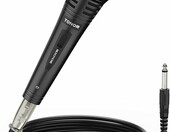 TONOR K1 Mikrofon dynamiczny wokalny XLR czarny - ręczny do karaoke – zdjęcie 1