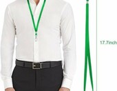 Antspirit Smycze reklamowe zielone 50 szt. - do identyfikatorów, tkane – zdjęcie 5