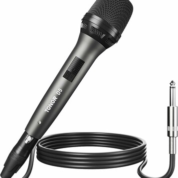 Mikrofon dynamiczny wokalny XLR TONOR D5, stan: nowy