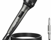TONOR D5 Mikrofon dynamiczny wokalny XLR - ręczny, do śpiewu i karaoke – zdjęcie 1