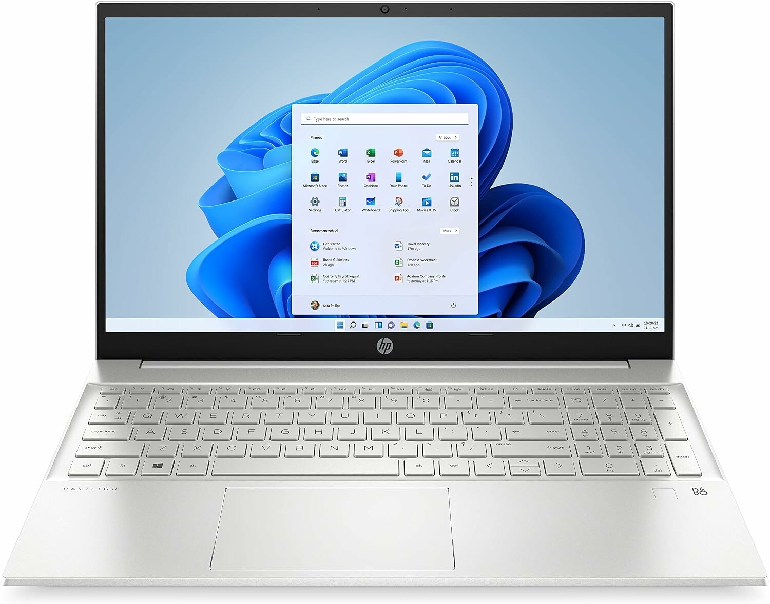 HP Pavilion 15-eh3317nw 15,6" AMD Ryzen 5 16GB 512GB SSD Windows 11 srebrny