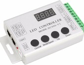 Fafeicy Sterownik LED RGB SPI 5-24V do taśm LED z pilotem RF – zdjęcie 2