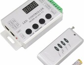 Fafeicy Sterownik LED RGB SPI 5-24V do taśm LED z pilotem RF – zdjęcie 3