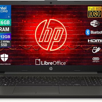 Core 5-120U 16GB 512GB HP 250R G9 15,6" Intel (stan nowy)