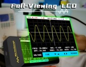 BSIDE OT3 Oscyloskop cyfrowy kieszonkowy 10 MHz z wyświetlaczem LCD 3,2" – zdjęcie 3