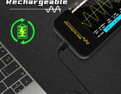 BSIDE OT3 Oscyloskop cyfrowy kieszonkowy 10 MHz z wyświetlaczem LCD 3,2" – zdjęcie 5