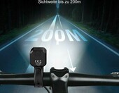 toptrek Zestaw oświetlenia rowerowego LED USB-C - przednie i tylne, StVZO – zdjęcie 2
