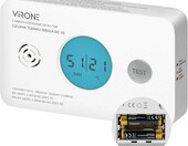 Virone DC-10 Czujnik czadu z wyświetlaczem LCD - detektor CO, czujnik elektrochemiczny – zdjęcie 1