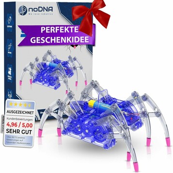 noDNA robot pająk – zestaw do samodzielnego montażu robota dla dzieci