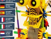 Science4you Betabot – robot do samodzielnego montażu, zestaw 126 elementów – zdjęcie 2