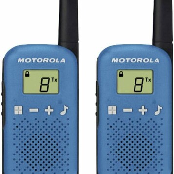 Motorola Talkabout T42 – zestaw 2 krótkofalówek PMR446, niebiesko-czarne