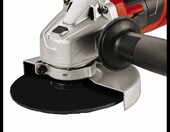 Einhell TC-AG 125/850 – szlifierka kątowa 850 W, 125 mm, czarno-czerwona – zdjęcie 3