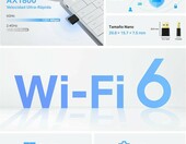 TP-Link Archer TX20U Nano – karta sieciowa USB Wi-Fi 6 AX1800, czarna – zdjęcie 3