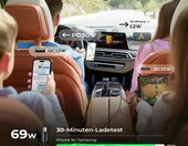 LISEN ładowarka samochodowa 4w1 USB-C 75 W z wysuwanym kablem – zdjęcie 3