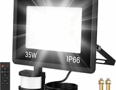 ICRGB reflektor LED 35 W z czujnikiem ruchu, 5500 lm, IP66, do ogrodu – zdjęcie 1