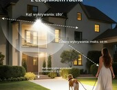 ICRGB reflektor LED 35 W z czujnikiem ruchu, 5500 lm, IP66, do ogrodu – zdjęcie 2