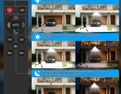 ICRGB reflektor LED 35 W z czujnikiem ruchu, 5500 lm, IP66, do ogrodu – zdjęcie 5