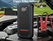 Acmount W160 – urządzenie rozruchowe 21800 mAh z kompresorem 150 PSI – zdjęcie 2