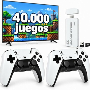 Genzo konsola retro HDMI 40000 gier, 2 kontrolery bezprzewodowe, 23 emulatory