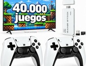 Genzo konsola retro HDMI 40000 gier, 2 kontrolery bezprzewodowe, 23 emulatory – zdjęcie 1