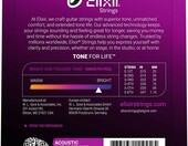 Elixir NANOWEB 10-47 – struny do gitary akustycznej, powłoka Nanoweb – zdjęcie 2