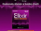 Elixir NANOWEB 10-47 – struny do gitary akustycznej, powłoka Nanoweb – zdjęcie 3