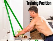 FitBeast Zestaw 5 Taśm Oporowych – opór 5-125 LB, torba, zaczep na drzwi – zdjęcie 4