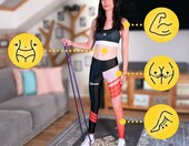 Sensei Zestaw 4 Taśm Oporowych – opór 1-40 kg, worek, plan treningowy – zdjęcie 3