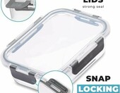 Igluu Meal Prep Zestaw 10 Szklanych Pojemników – 370 i 1050 ml – zdjęcie 5