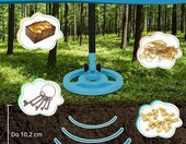 OMMO MD-3006 Wykrywacz Metali dla Dzieci – regulowany, wodoodporna cewka – zdjęcie 2