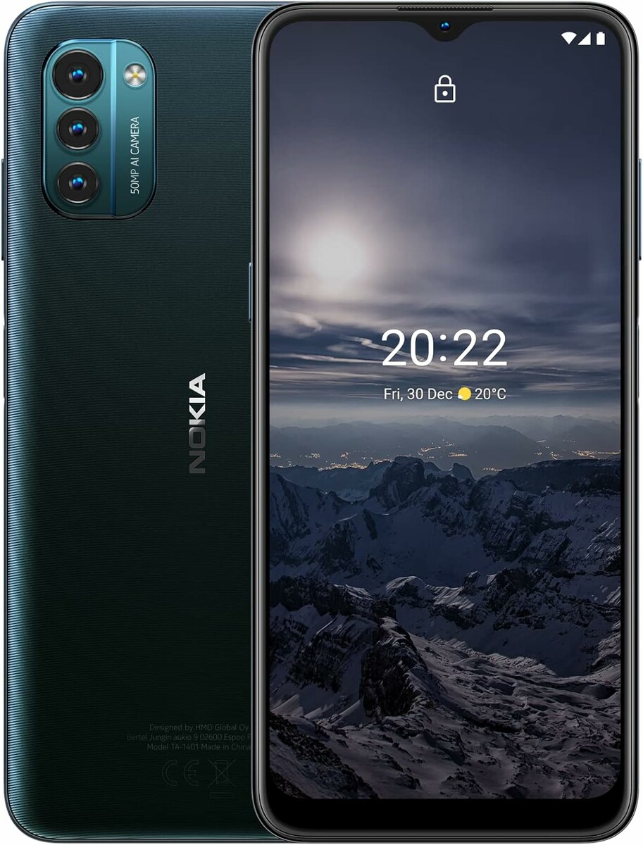 Nokia G21 4/64 GB Dual SIM – smartfon 6,5 cala 90 Hz, 4G, NFC, niebieski