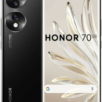 Honor 70 5G 8/256 GB – smartfon z ekranem OLED 120 Hz, czarny