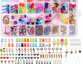 AILUYA HL540701 – zestaw 207 zawieszek do biżuterii z pudełkiem – zdjęcie 1